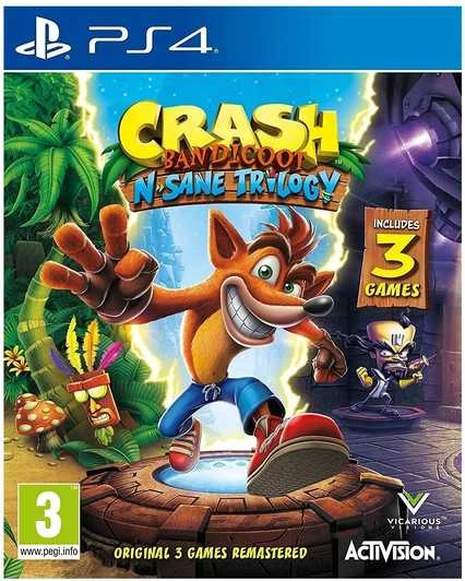 Cd Project „Activision“ VEIKLA Crash Bandicoot N. Sane Trilogy PS4 ON (P)