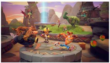 Activision Crash Team Rumble Deluxe Cross-Gen Edition PS4