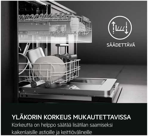 Indaplovė AEG FFB62407ZW -astianpesukone, valkoinen