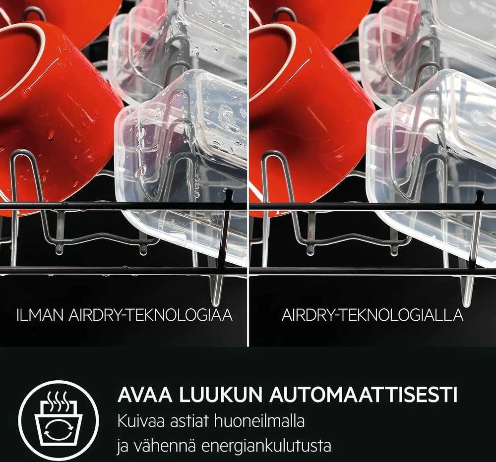 Indaplovė AEG FFB73507ZW 7000-sarjan astianpesukone, valkoinen