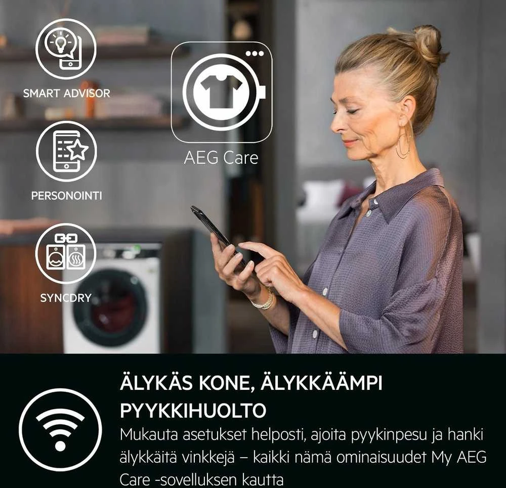 Skalbimo mašina AEG LR732R94Q 7000-sarjan pyykinpesukone