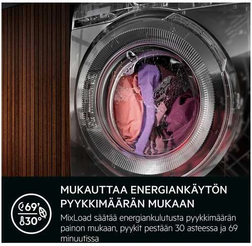 Skalbimo mašina AEG LWR734N86U 7000-sarjan kuivaava pesukone