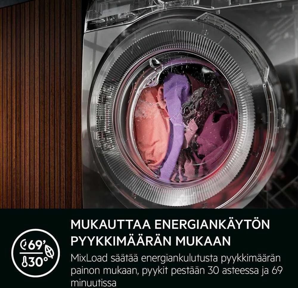Skalbimo mašina AEG LWR734N86U 7000-sarjan kuivaava pesukone
