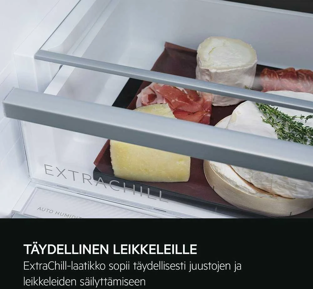 Šaldytuvas AEG ORK8M391DL jääkaappi, musta teräs