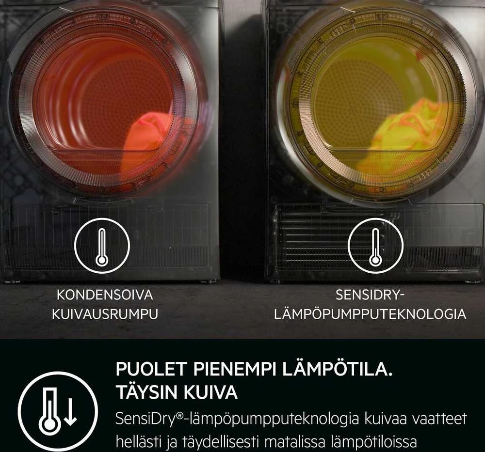 Džiovyklė AEG TR722O84D 7000-sarjan kuivausrumpu