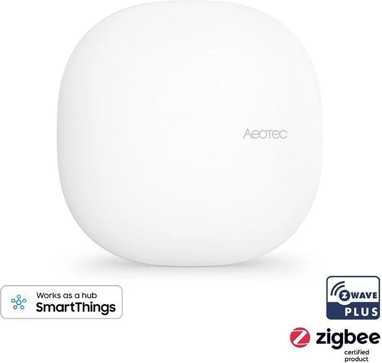 Aeotec išmaniųjų namų šakotukas – veikia kaip „SmartThings“ šakotukas, ES, Z-Wave, Zigbee 3.0, WiFi | AEOTEC | Išmaniųjų namų šakotukas | GP-AEOHUBV3EU | Z-Wave, Zigbee 3.0, WiFi