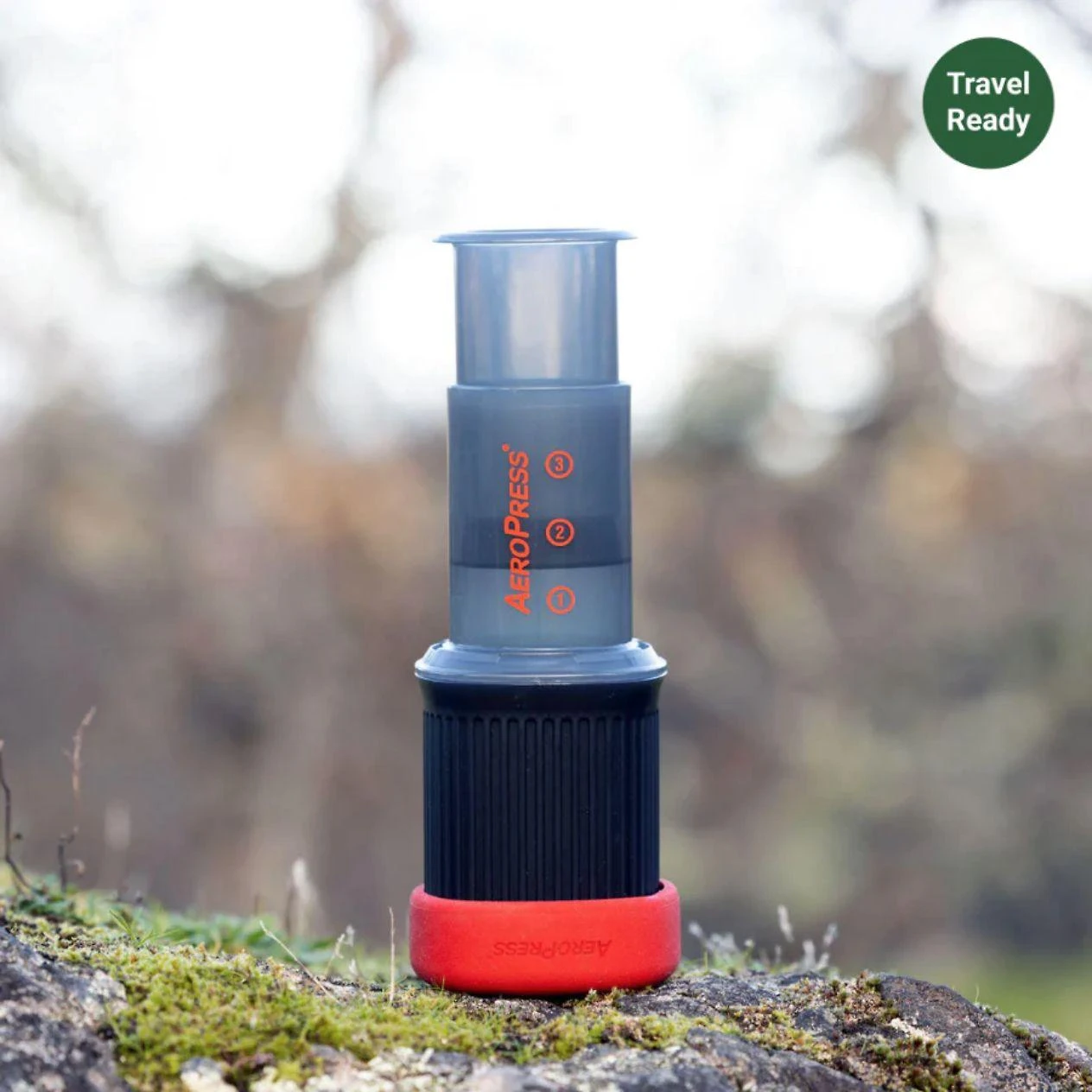 Aeropress Go kelioninis kavos presas