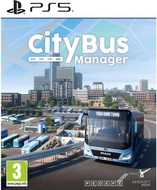 Aerosoft City Miesto autobusų vadovas (PlayStation 5)