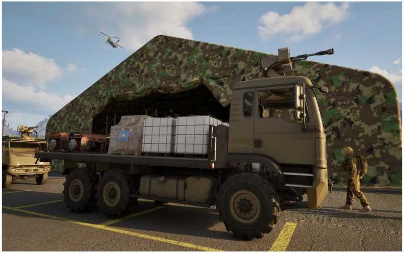 Military Karinės logistikos simuliatorius (PlayStation 5)
