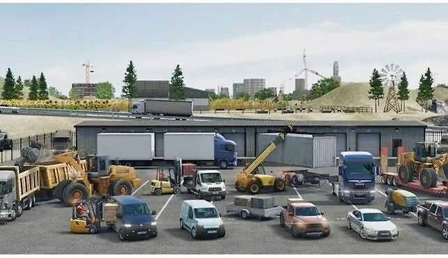 Truck „Aerosoft“ sunkvežimių ir logistikos simuliatorius PS5