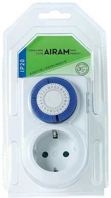 Airam LAIKMATIS MINI IP20 24H, SKYRIUS 30 MIN