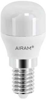 Airam LED -jääkaappilamppu, E14, 2700 K, 160 lm