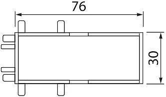 Airam Linear x Right, 1W, 4000K