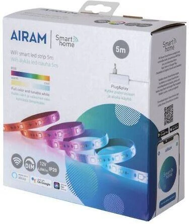 Airam SmartHome Strip LED juosta 5 m, 12 V, RGBW