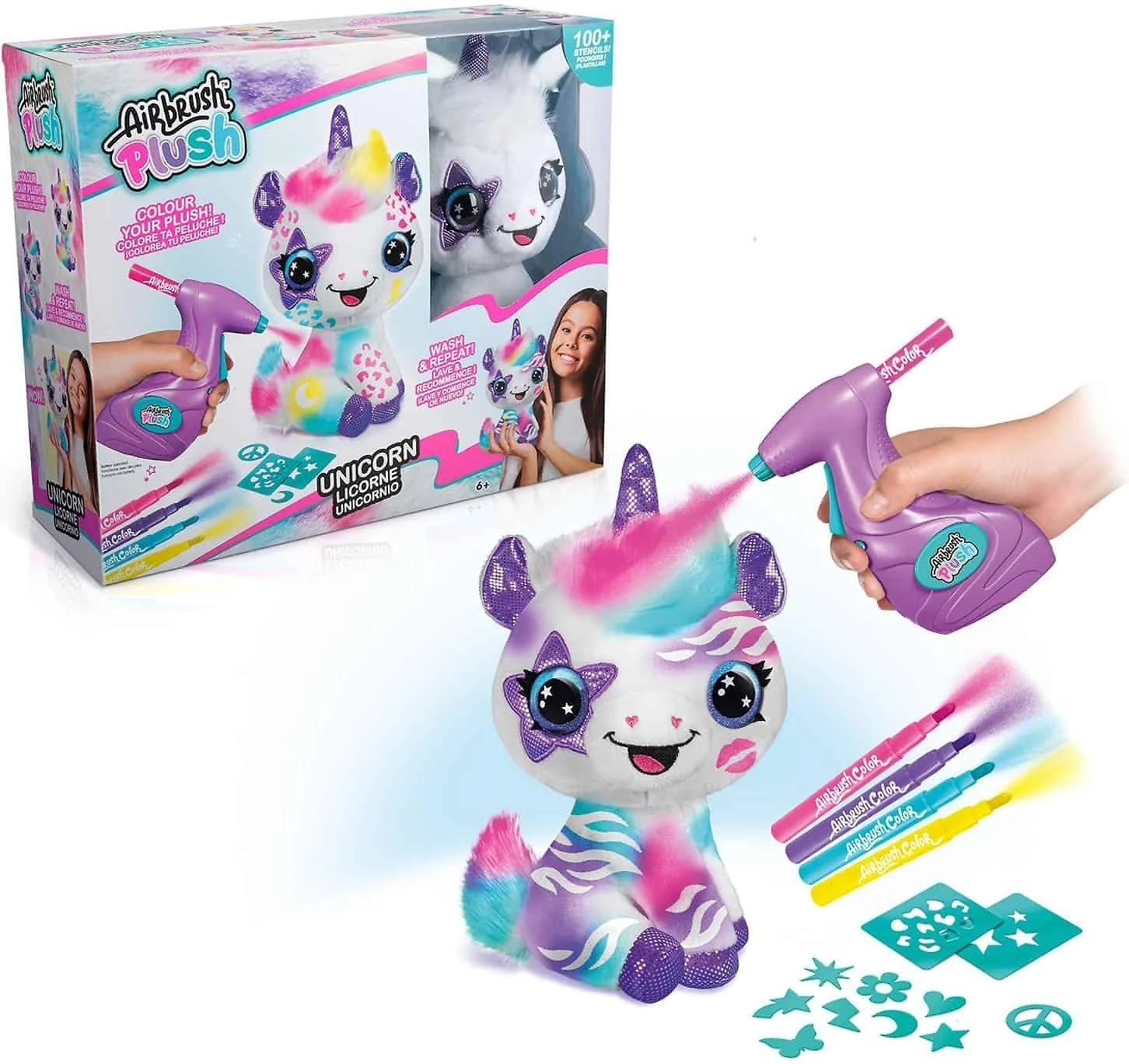 Canal Toys Rinkinys su aerografu „Vienaragis“ aprašymas - Prekės nuotrauka