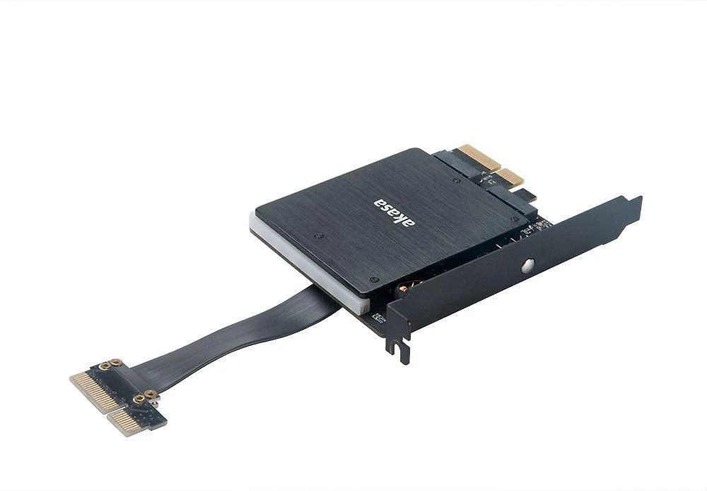 Akasa adapteris 2 M.2 diskams – 2x PCI-E (AK-PCCM2P-04)
