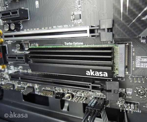 Akasa M.2 radiatorius