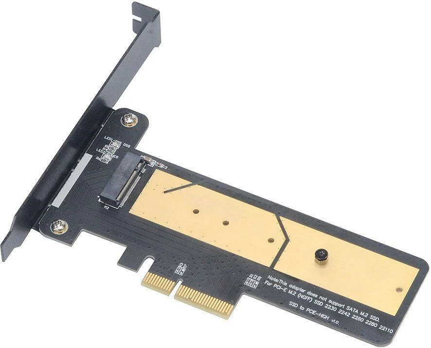 Akasa iš M.2 SSD į PCIe adapterio plokštė