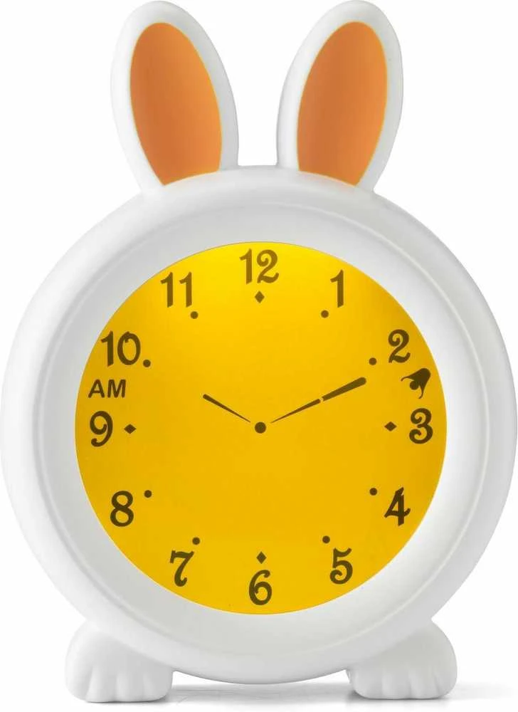 Naktinė lempa yra žadintuvas, miego treniruoklis Alecto BC100BUNNY