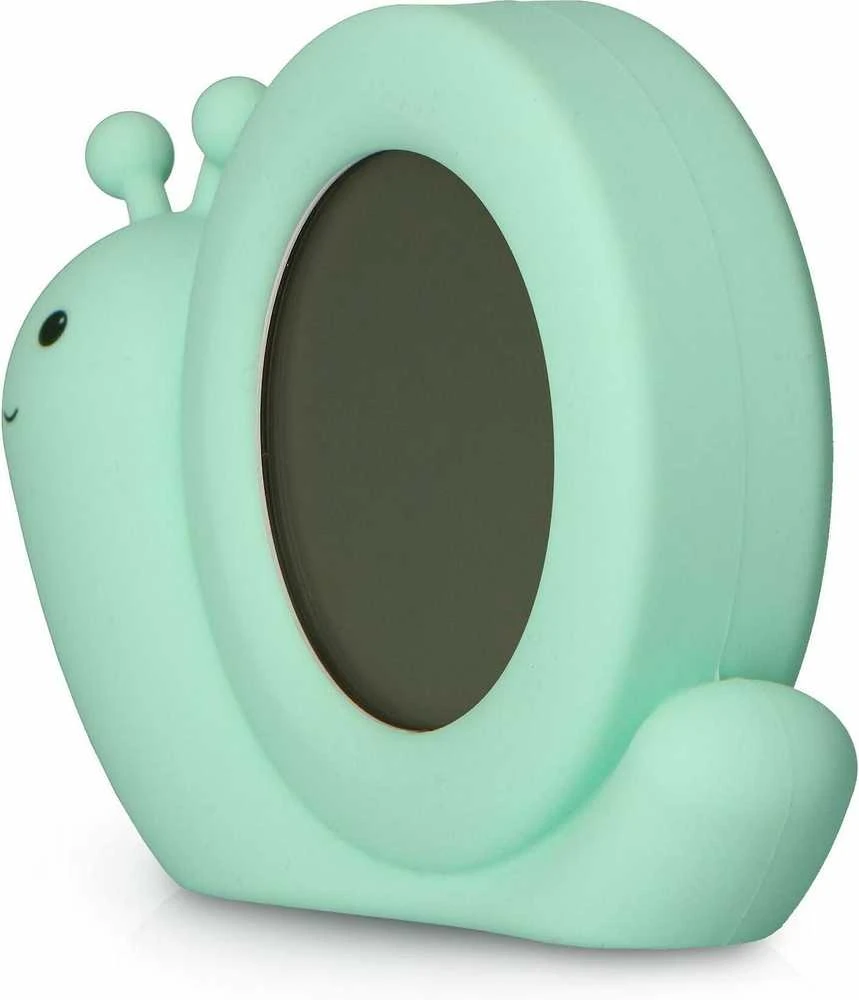 Niania Usorteret Alecto Baby Simon Snail miego ritmo žadintuvas, mėtinės žalios spalvos
