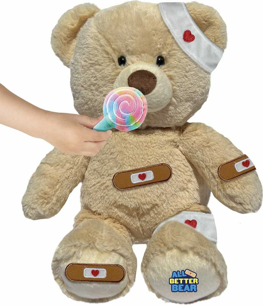 BOO-BOO BEAR Interaktyvus meškiukas - Pacientas (lietuvių kalba)