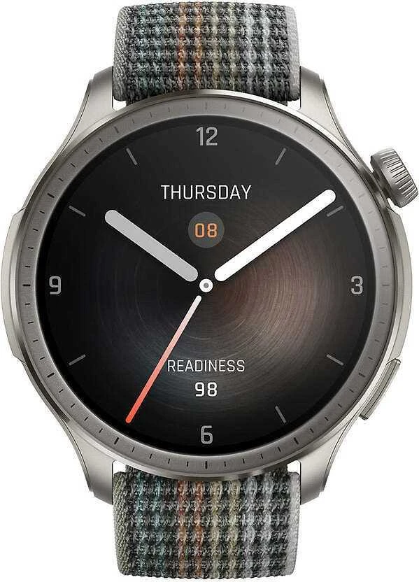 Išmanusis laikrodis Amazfit Balance, Pilkos spalvos korpusas su nailoniniu dirželiu