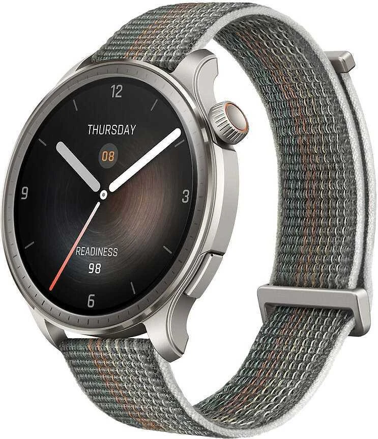 Išmanusis laikrodis Amazfit Balance, Pilkos spalvos korpusas su nailoniniu dirželiu