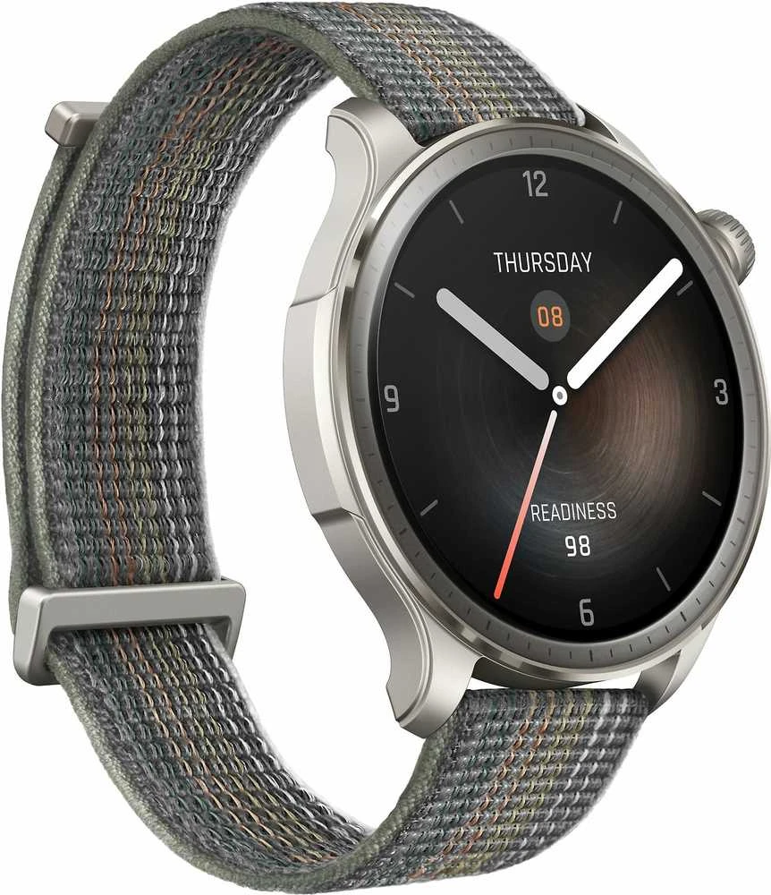Išmanusis laikrodis Amazfit Balance, Pilkos spalvos korpusas su nailoniniu dirželiu