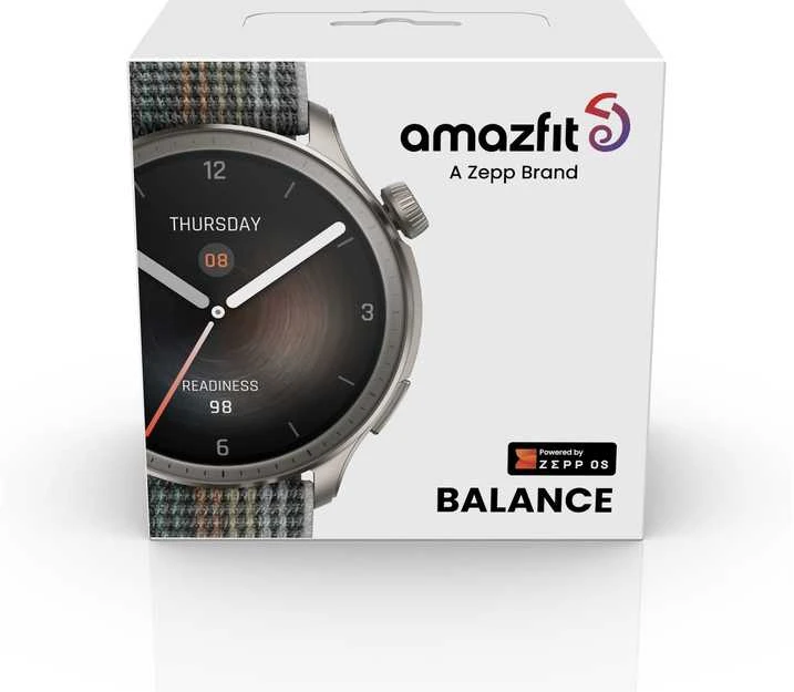 Išmanusis laikrodis Amazfit Balance, Pilkos spalvos korpusas su nailoniniu dirželiu