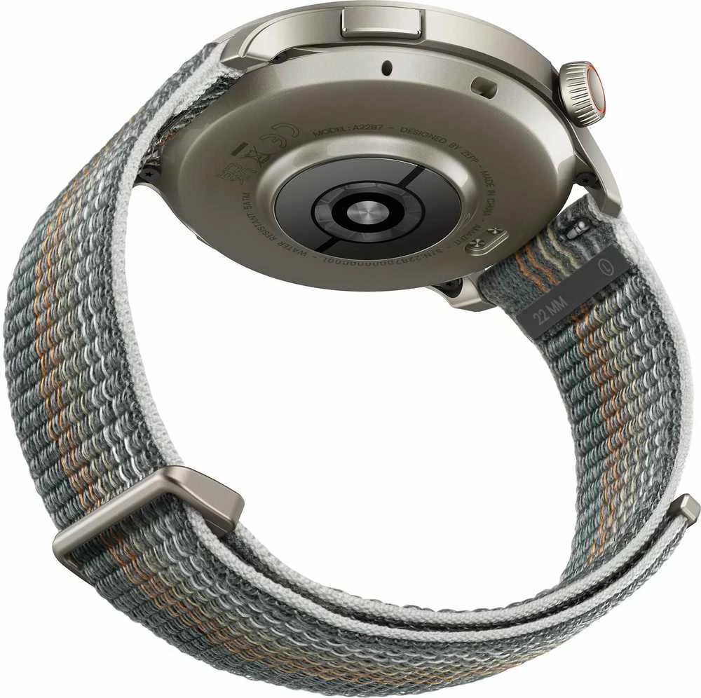 Išmanusis laikrodis Amazfit Balance, Pilkos spalvos korpusas su nailoniniu dirželiu