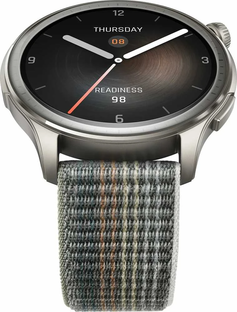 Išmanusis laikrodis Amazfit Balance, Pilkos spalvos korpusas su nailoniniu dirželiu