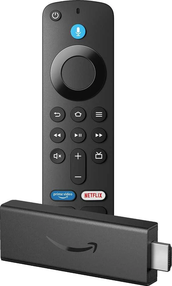 Vaizdo grotuvas Transliacijos įrenginys - Amazon Fire TV Stick FHD 2024 su Alexa balsu nuotoliniu valdymu