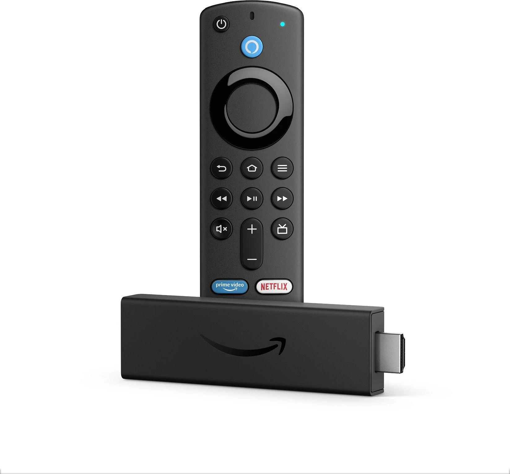 Vaizdo grotuvas „Amazon Fire TV Stick Alexa 2021“.