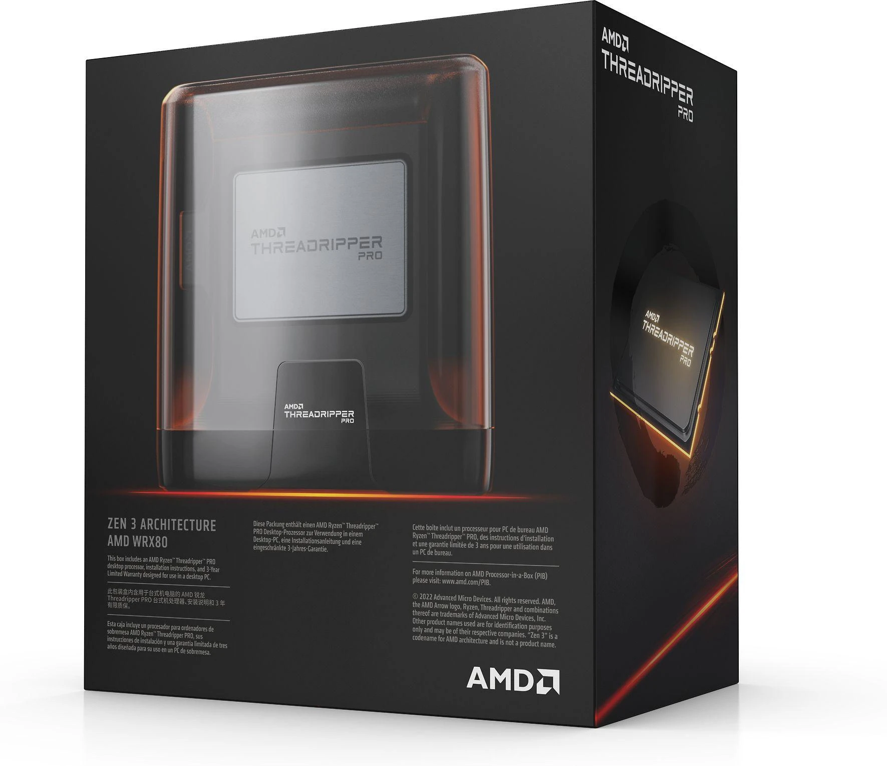 Procesorius AMD Ryzen Threadripper PRO 5975WX,3.6 GHz ,128 MB, L3, Box