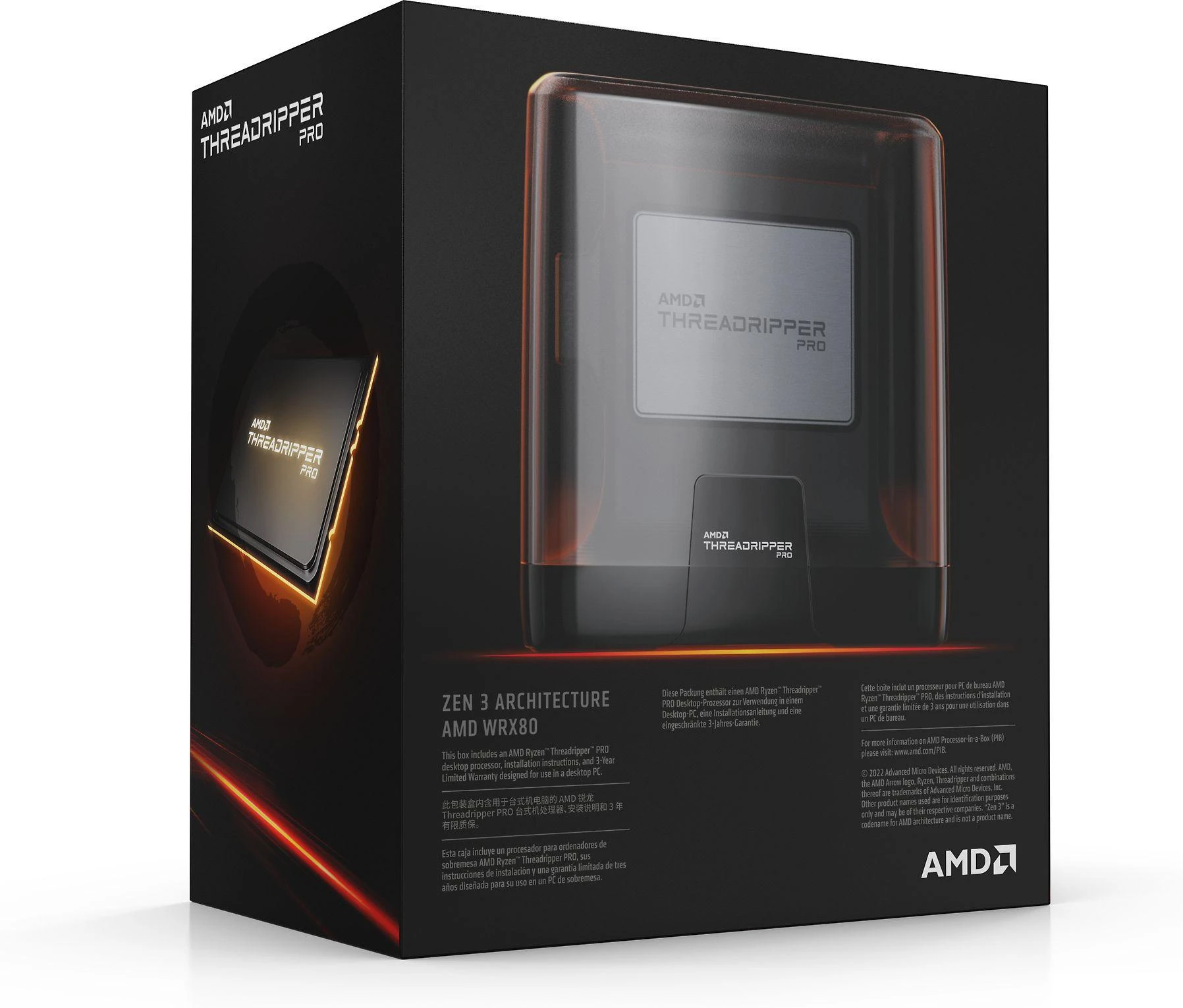 Procesorius AMD Ryzen Threadripper PRO 5975WX,3.6 GHz ,128 MB, L3, Box