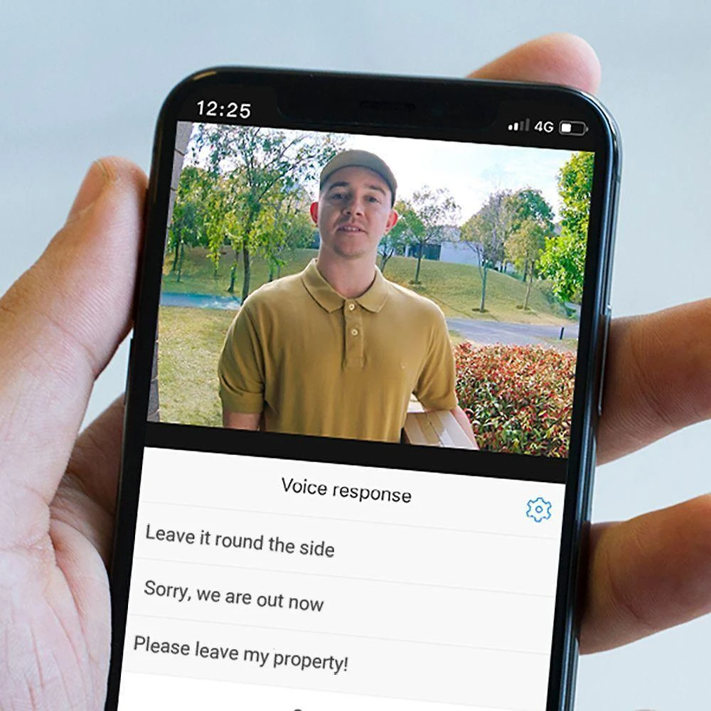 Anker Eufy Juodas Video Doorbell 2K, maitinamas baterijomis, tik priedas