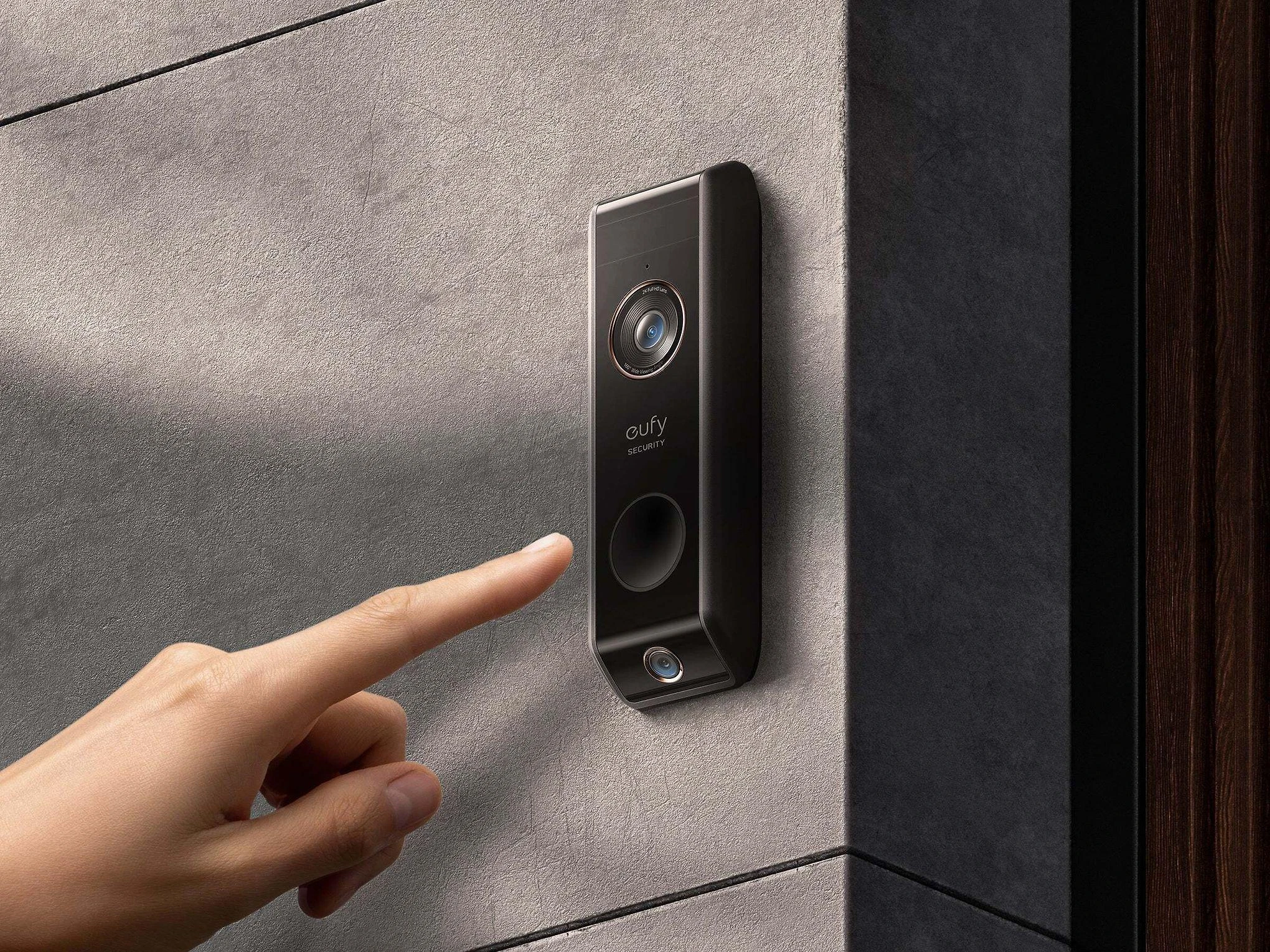 Anker Eufy Doorbell 2 Pro vaizdo skambutis veiksme