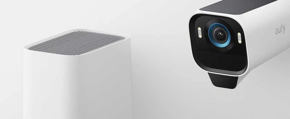 Anker Eufy eufyCam S3 Pro 3-Cam Kit Juodas+Baltas