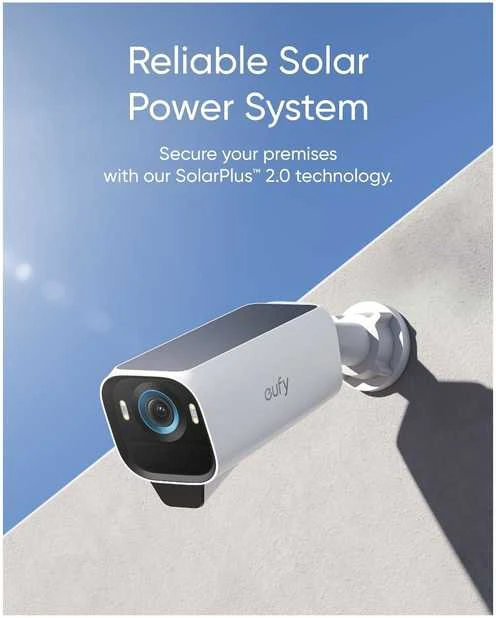 Anker Eufy eufyCam S3 Pro Add-on Cam Juodas+Baltas
