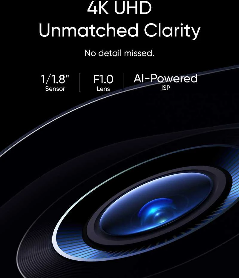Anker Eufy eufyCam S3 Pro Add-on Cam Juodas+Baltas