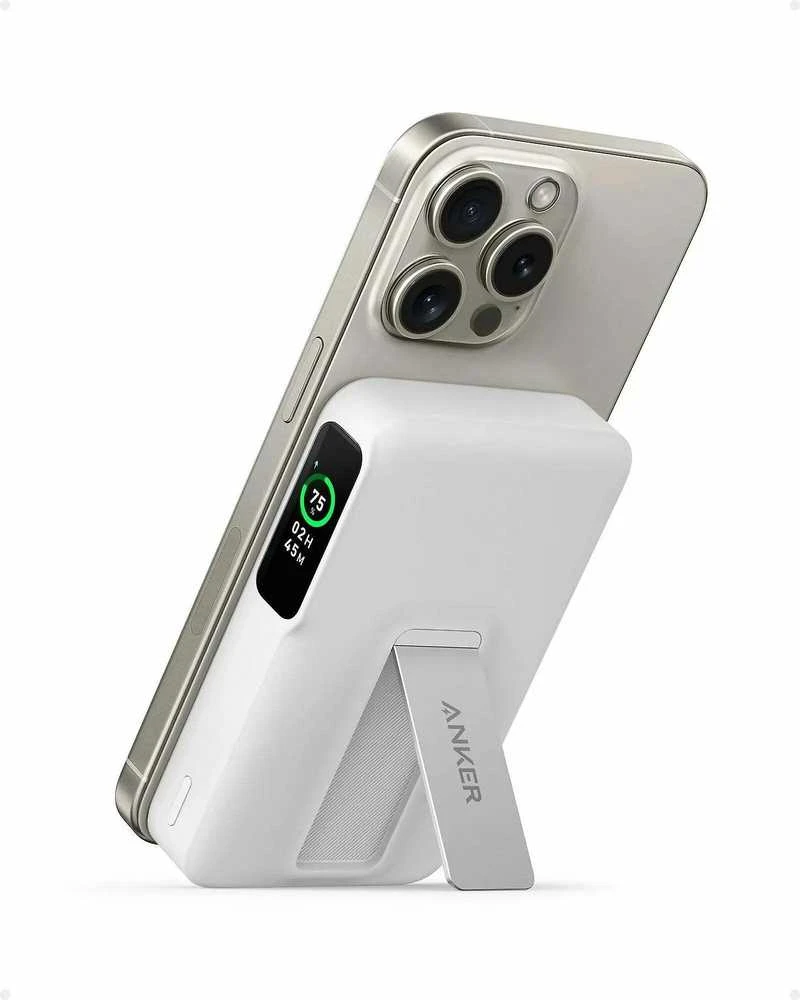 Išorinė Baterija - Anker MagGo 10000mAh 15W, Balta