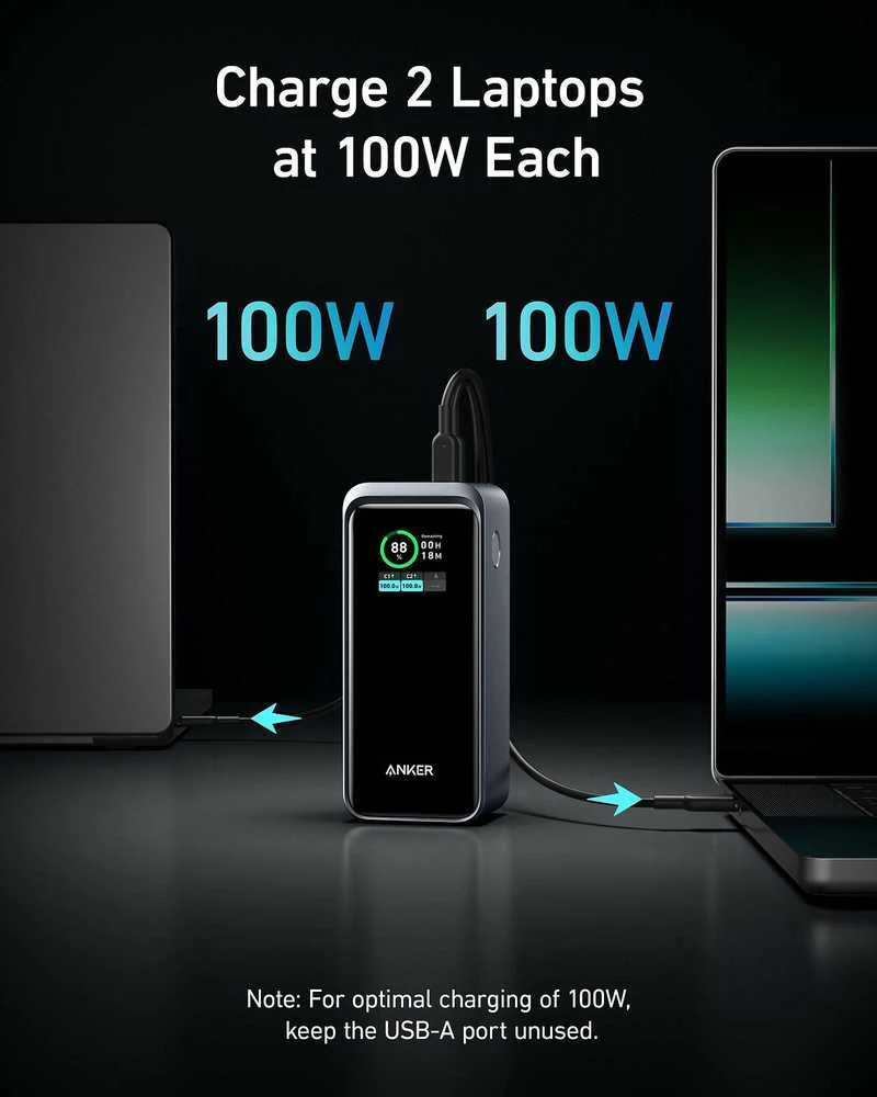 Nešiojamas įkroviklis Anker Prime 20000 mAh, 200 W