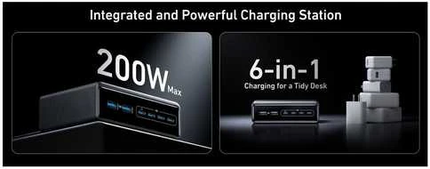 Anker Prime Charger (200W, 6 Ports, GaN) | A2683341