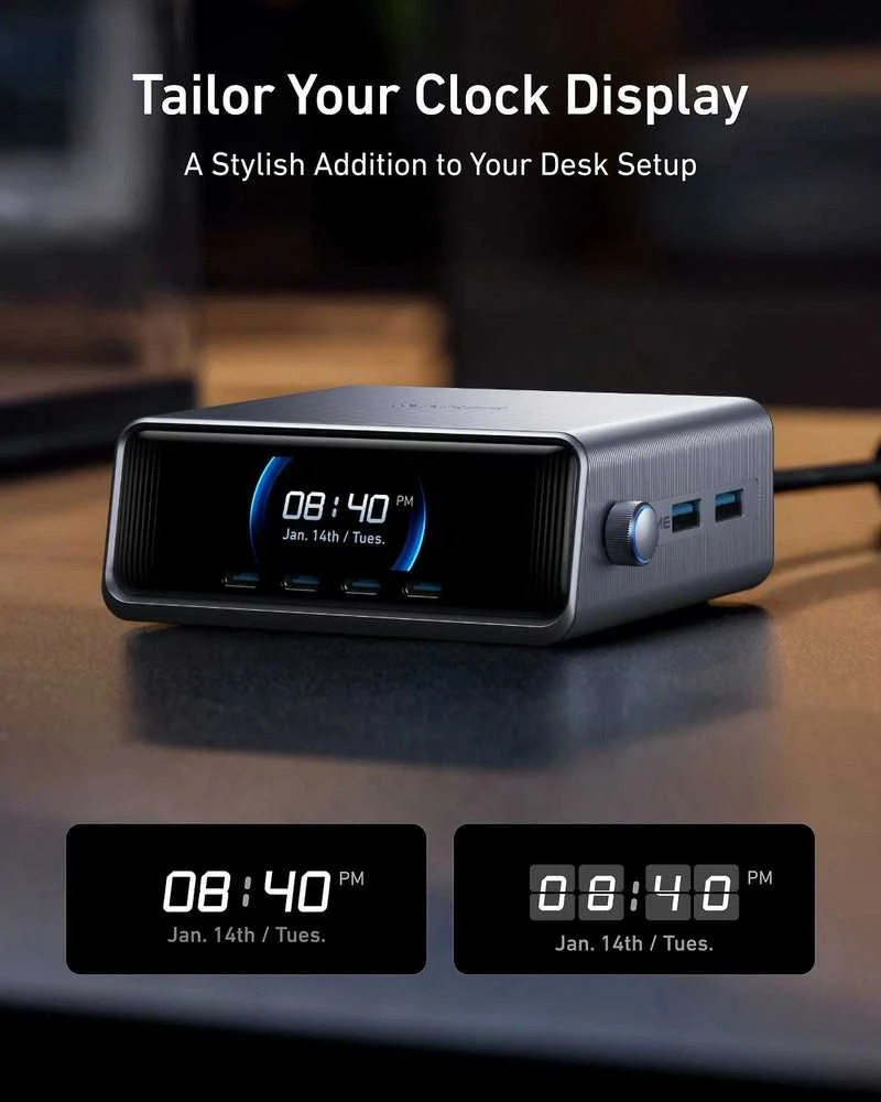 „Anker Prime“ įkroviklis (250 W, 6 prievadai, „GaNPrime“) | A2345341