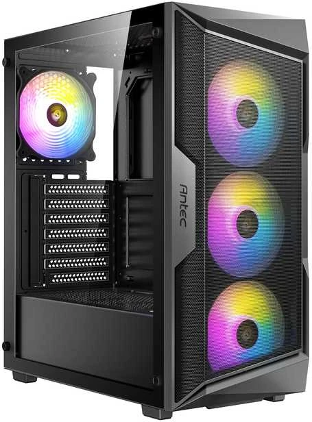 Antec AX61 Elite ATX-kotelo ikkunalla, musta
