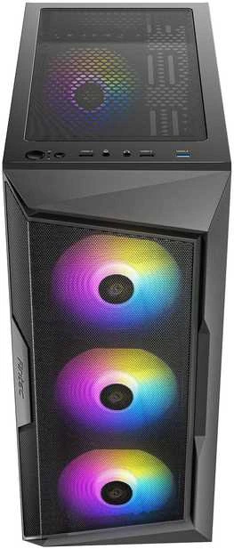Antec AX61 Elite ATX-kotelo ikkunalla, musta