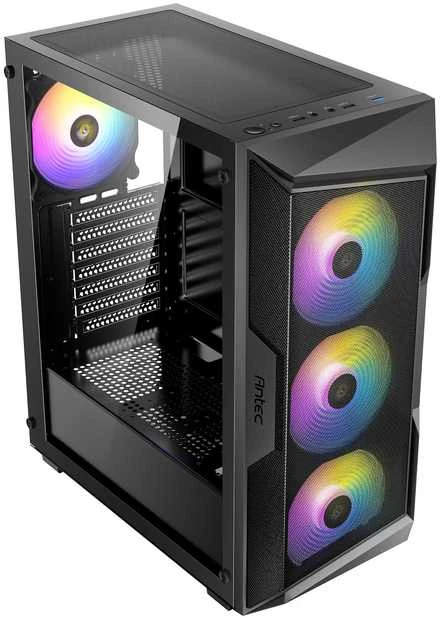 Antec AX61 Elite ATX-kotelo ikkunalla, musta