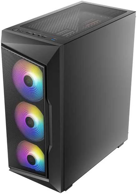 Antec AX61 Elite ATX-kotelo ikkunalla, musta