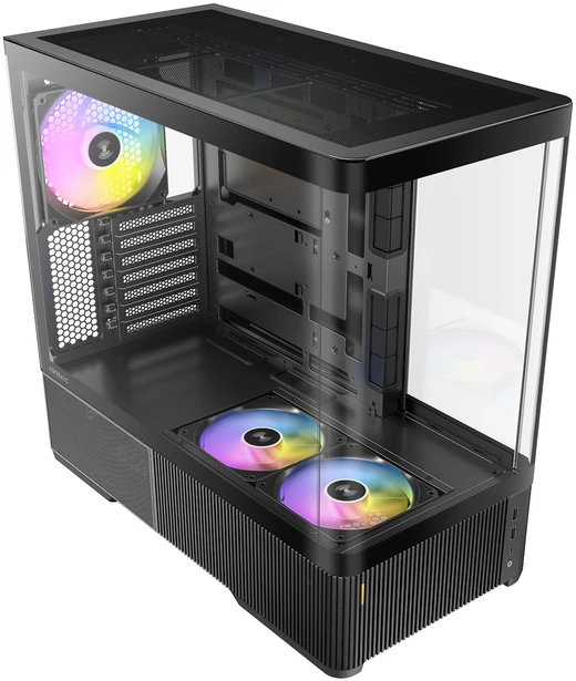 „Antec Geh Mid C6 CURVE ARGB ATX/M-ATX/M-ITX o.N. BK“ mažmeninė prekyba