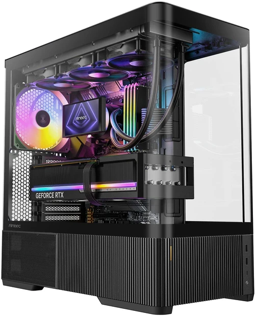 „Antec Geh Mid C6 CURVE ARGB ATX/M-ATX/M-ITX o.N. BK“ mažmeninė prekyba